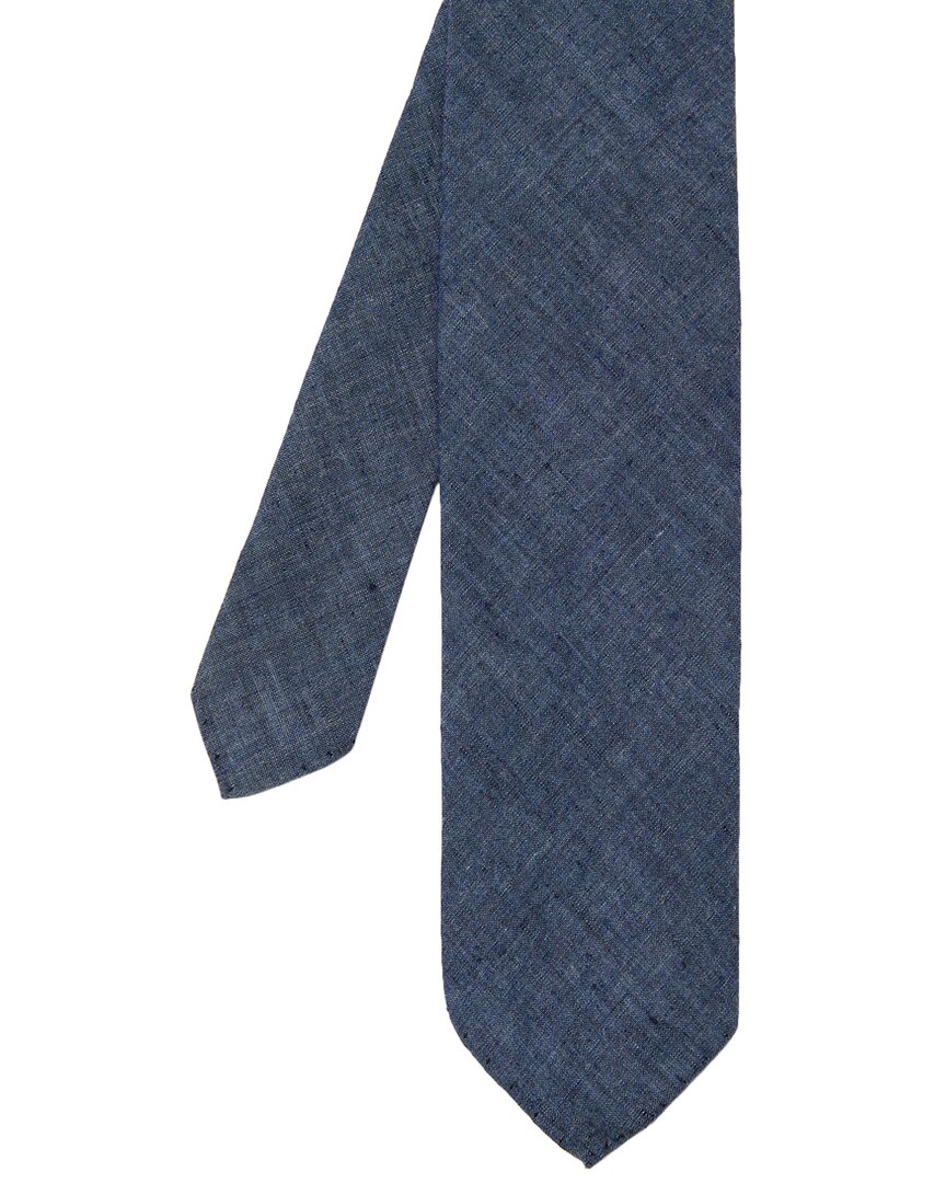 J.mclaughlin Linen-blend Tie