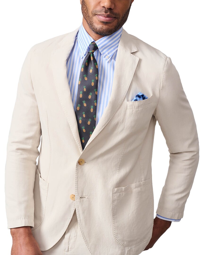 J.mclaughlin Lisbon Linen-blend Jacket