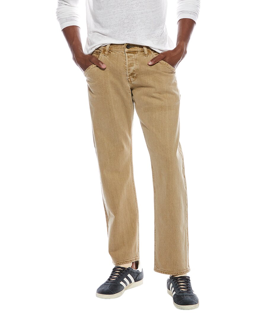 Todd Snyder Carpenter Wheat Slim Fit Jean In Brown