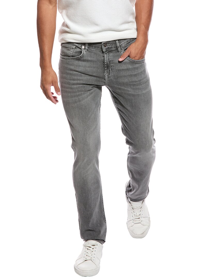 7 For All Mankind Slimmy Canton Tapered Jean In Gray
