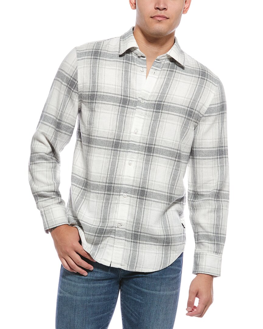 7 For All Mankind Check Shirt In Multi