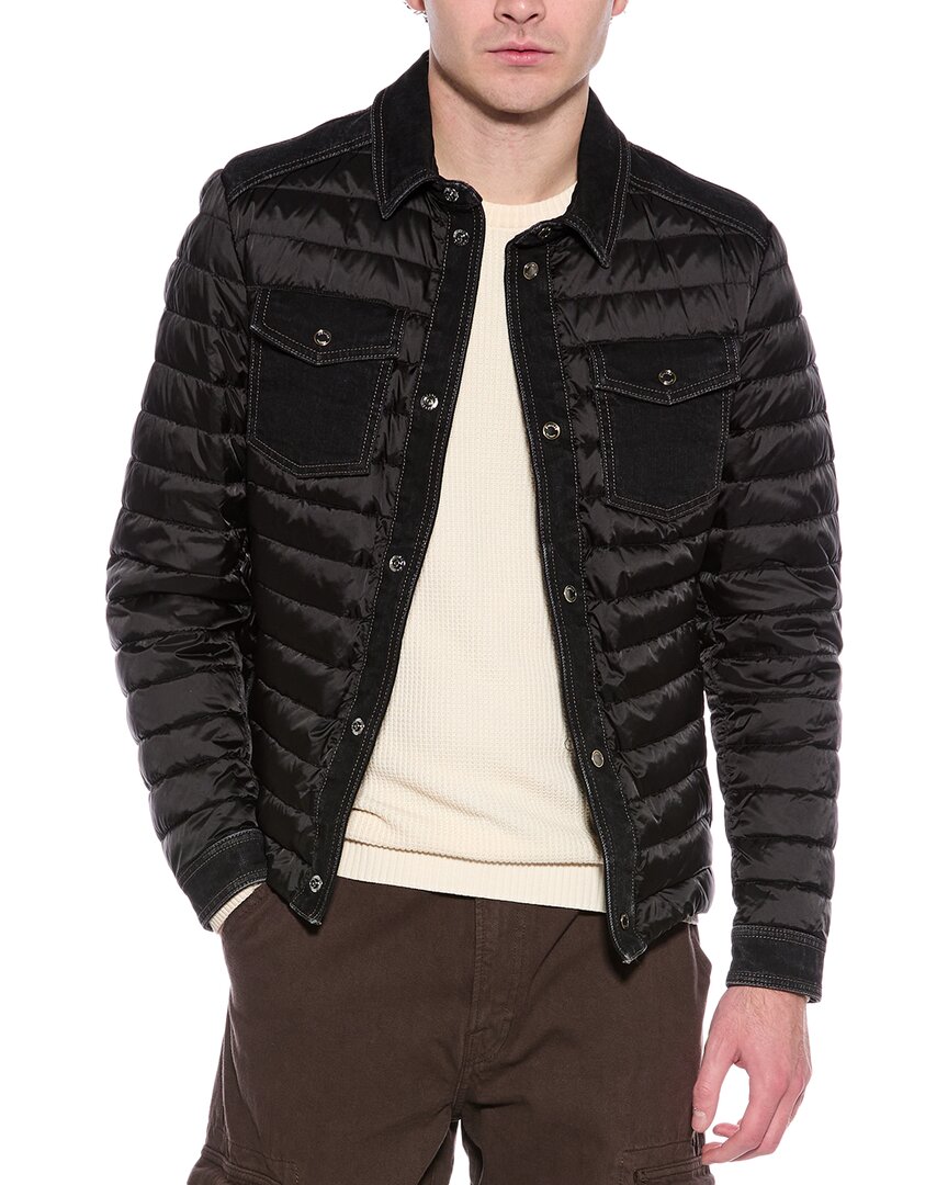 Moorer Mougi Quilted Down Jacket In Black