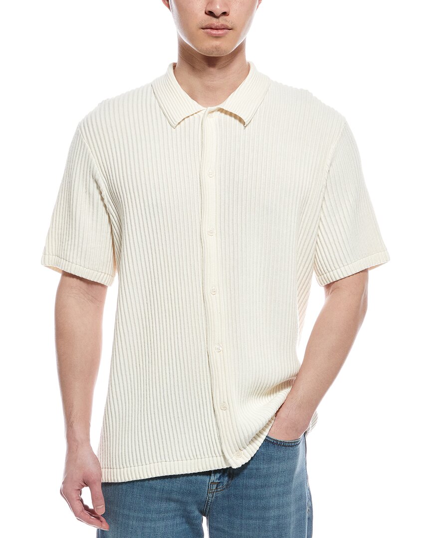 For The Republic Ribbed Polo Shirt