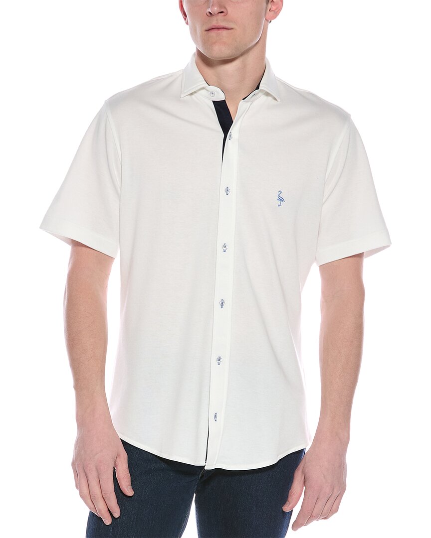 Shop Tailorbyrd Shirt In White