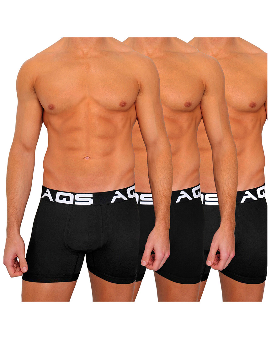 Aqs Pack Of 3 Boxer Briefs