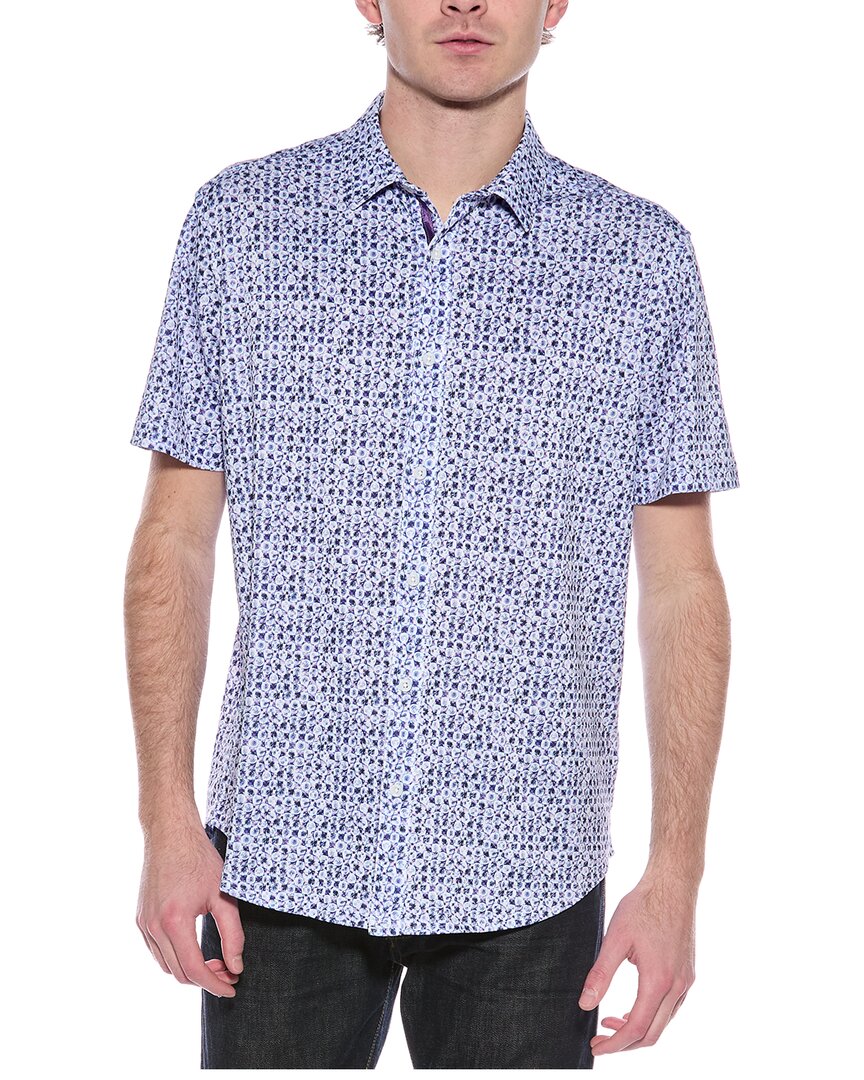 Robert Graham Zambia Shirt In Purple