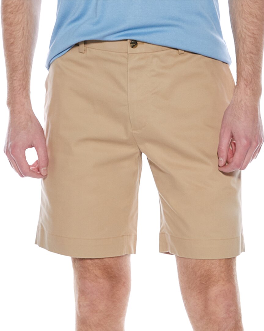 Brooks Brothers Lightweight Advantage Chino Short In Beige