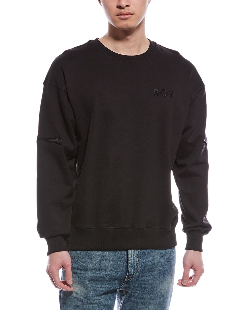 Boy London Tipped Up Crewneck Sweatshirt