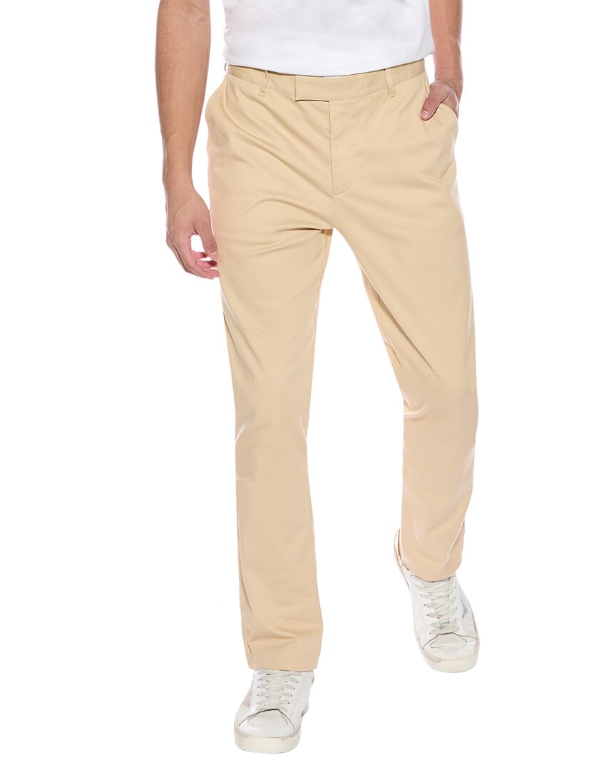 Simkhai Jake Slim Trouser In Beige