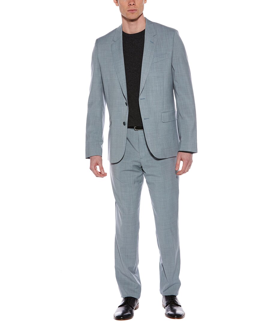 Paul Smith 2pc Wool Suit In Blue