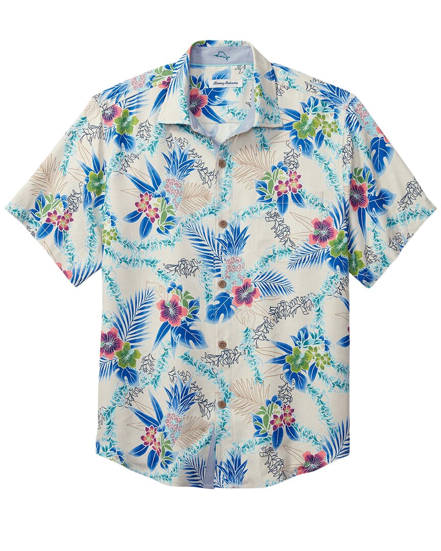 Tommy Bahama Lei In Paradise Silk-blend Camp Shirt