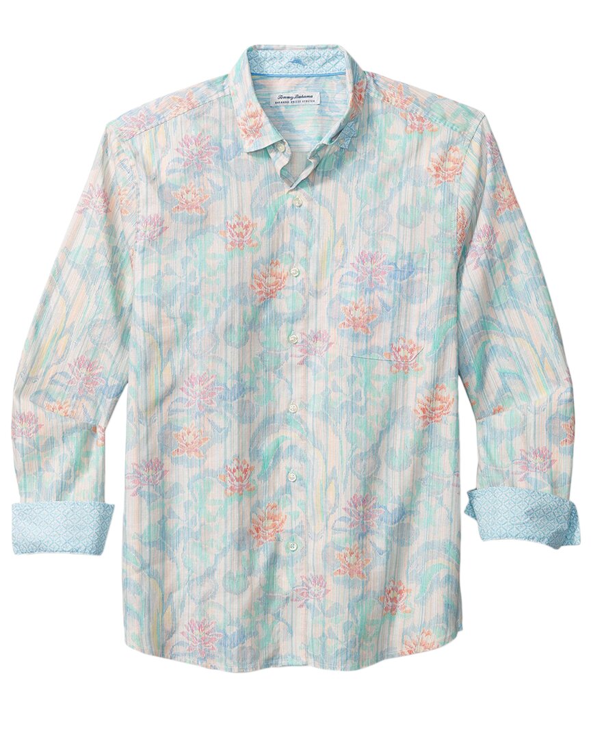 Tommy Bahama Barbados Breeze Why So Koi Linen-blend Shirt