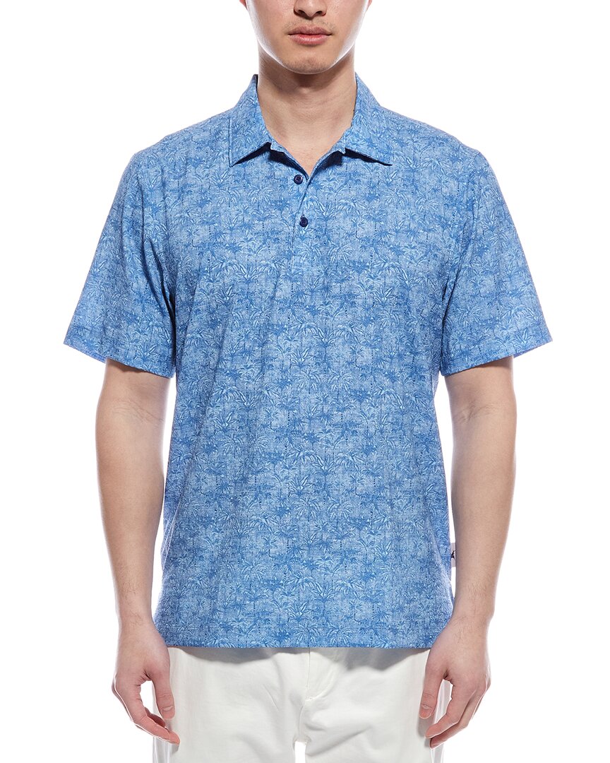 Tommy Bahama Bahama Coast Palm Retreat Polo Shirt In Blue