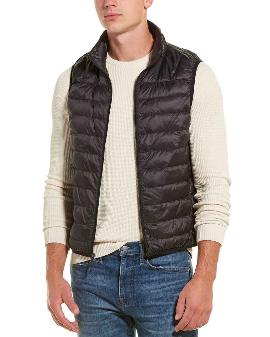 Hawke & Co. Packable Down-Blend Vest Men's Black Xl | eBay