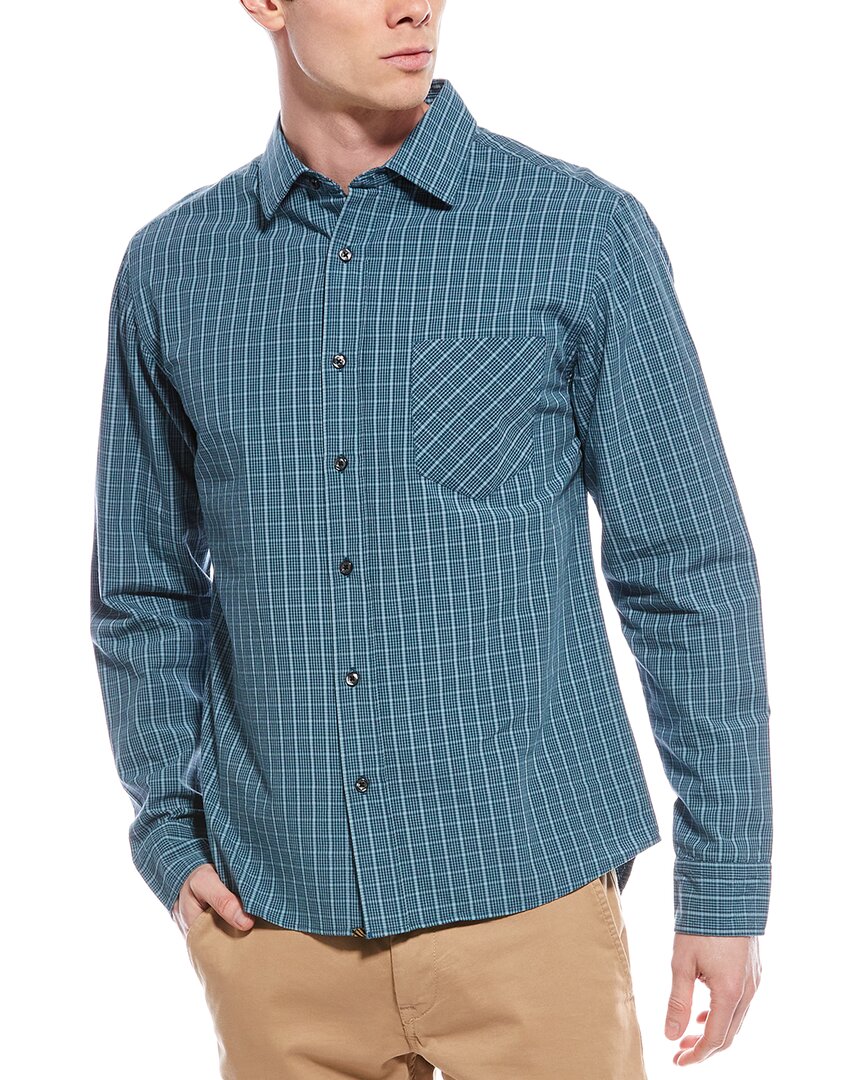 Billy Reid Tuscumbia Shirt In Blue