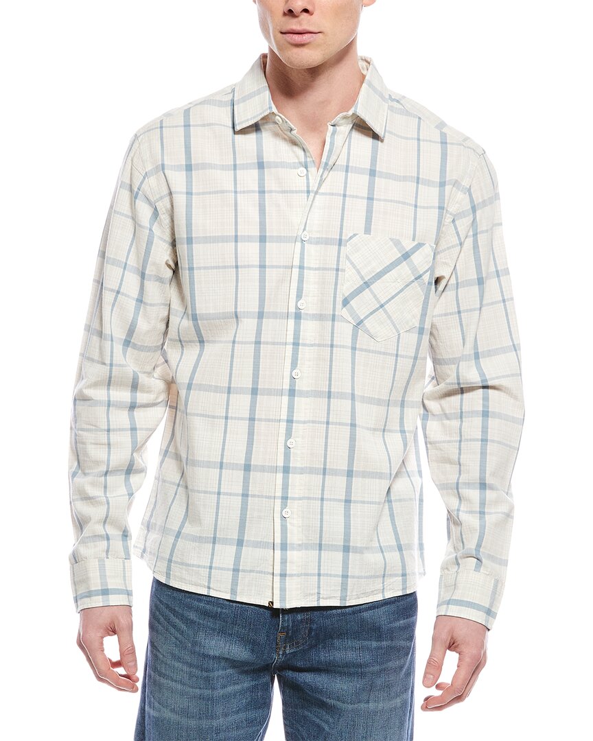 Billy Reid Tuscumbia Shirt In Beige