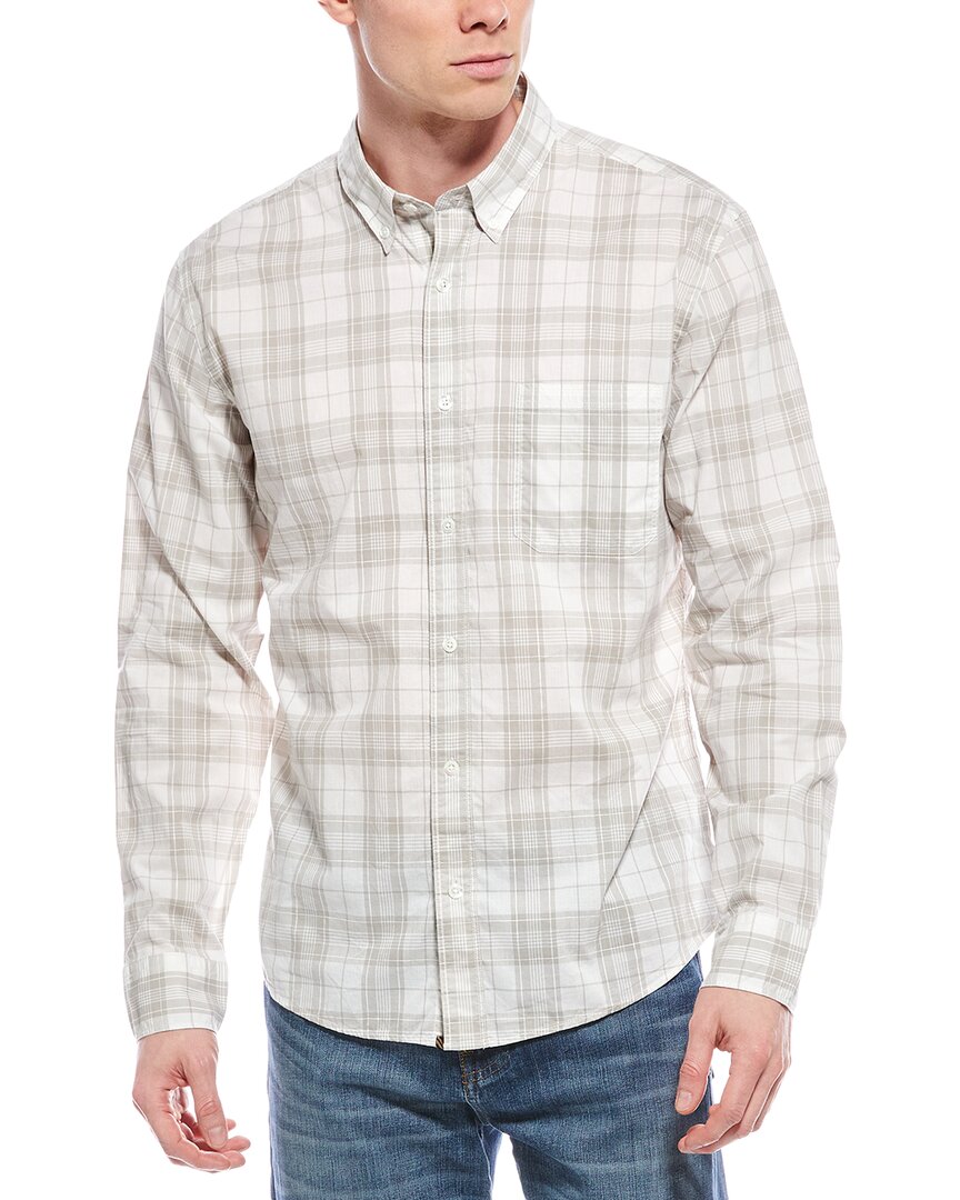 Billy Reid Tuscumbia Shirt In Grey
