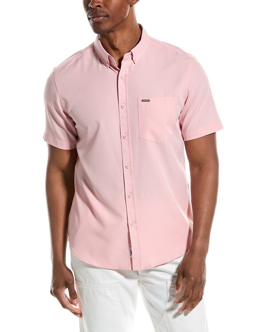 Vintage Summer Stretch Shirt In Pink