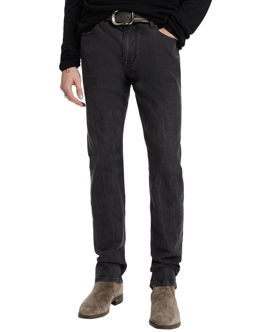 John Varvatos Iron Grey Regular Fit Jean