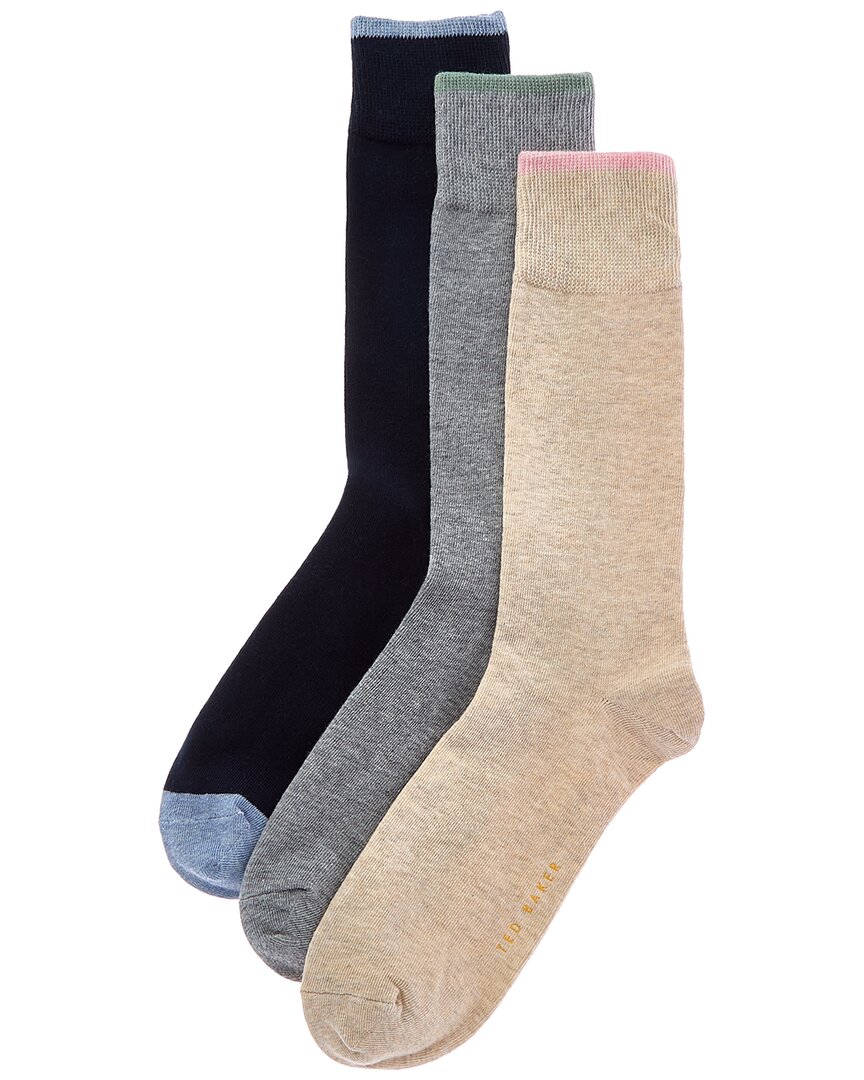Ted Baker 3pk Dress Socks