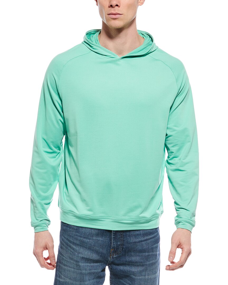 Peter Millar Wm Phoenix Open Pine Performance Hoodie In Green