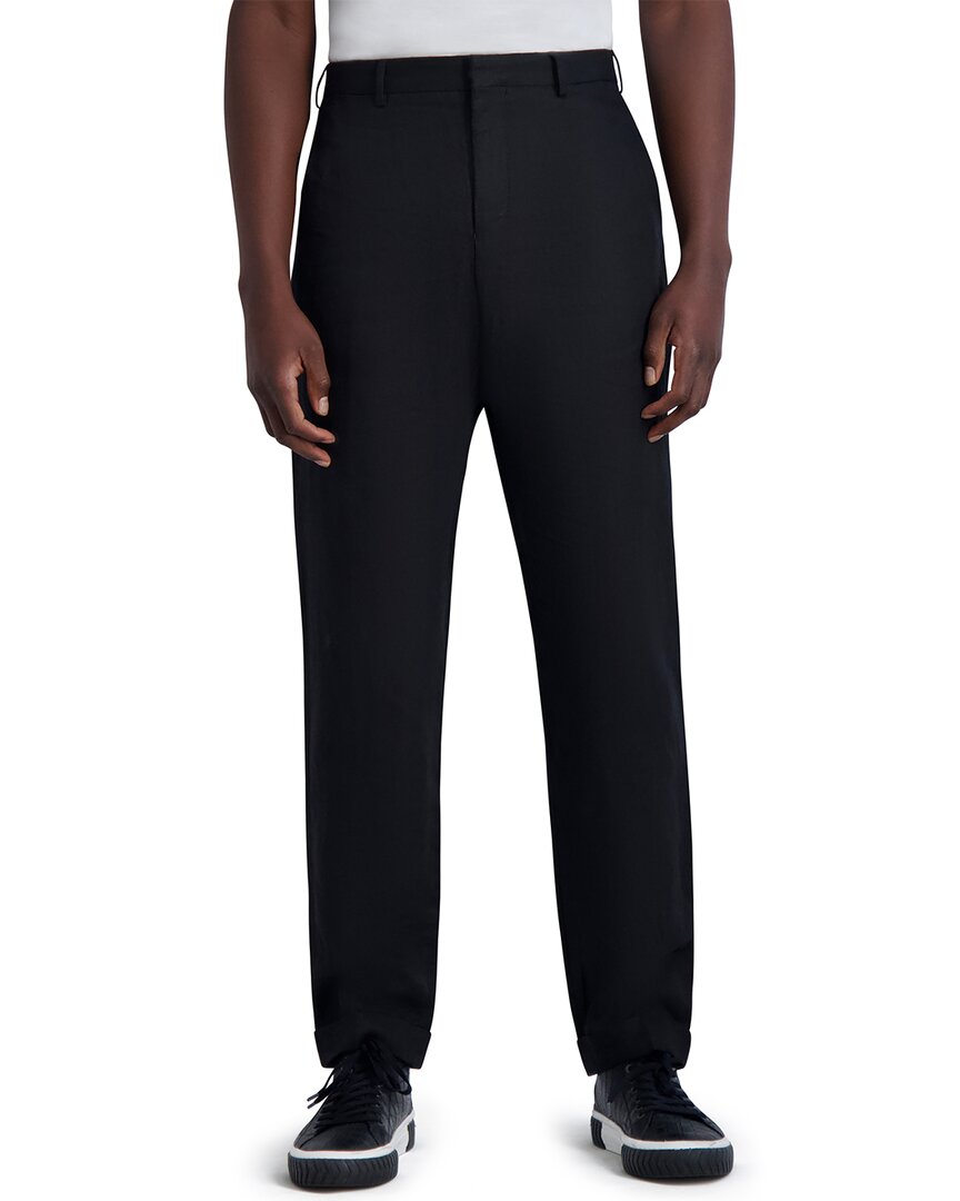Karl Lagerfeld Linen Blend Chino Pants
