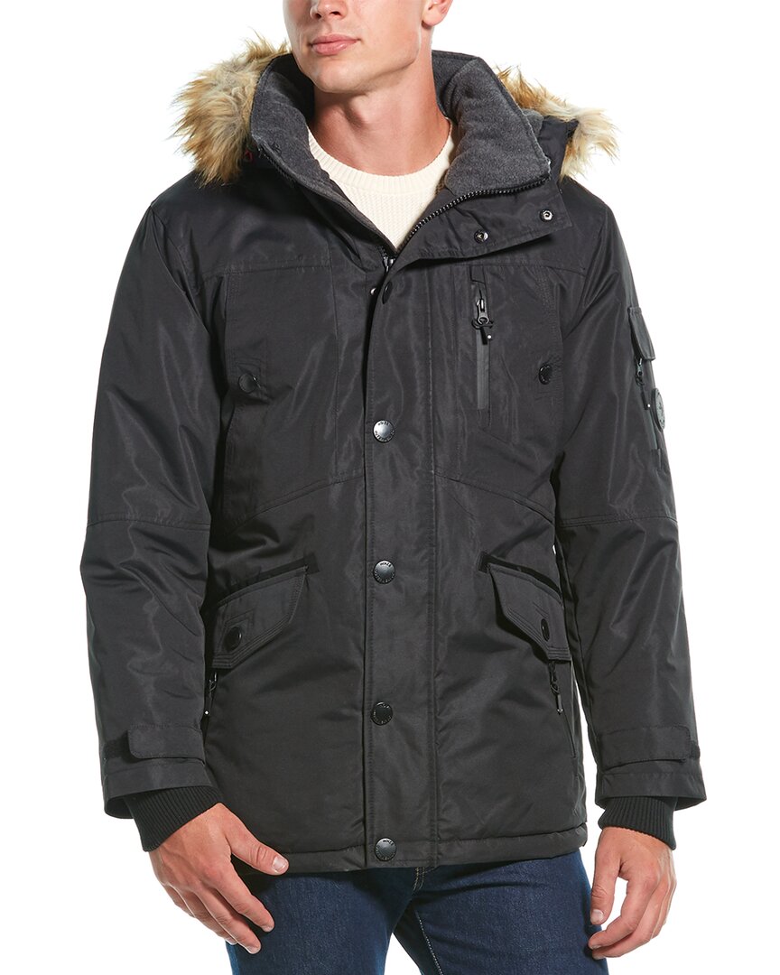 Noize Jacob Coat In Black