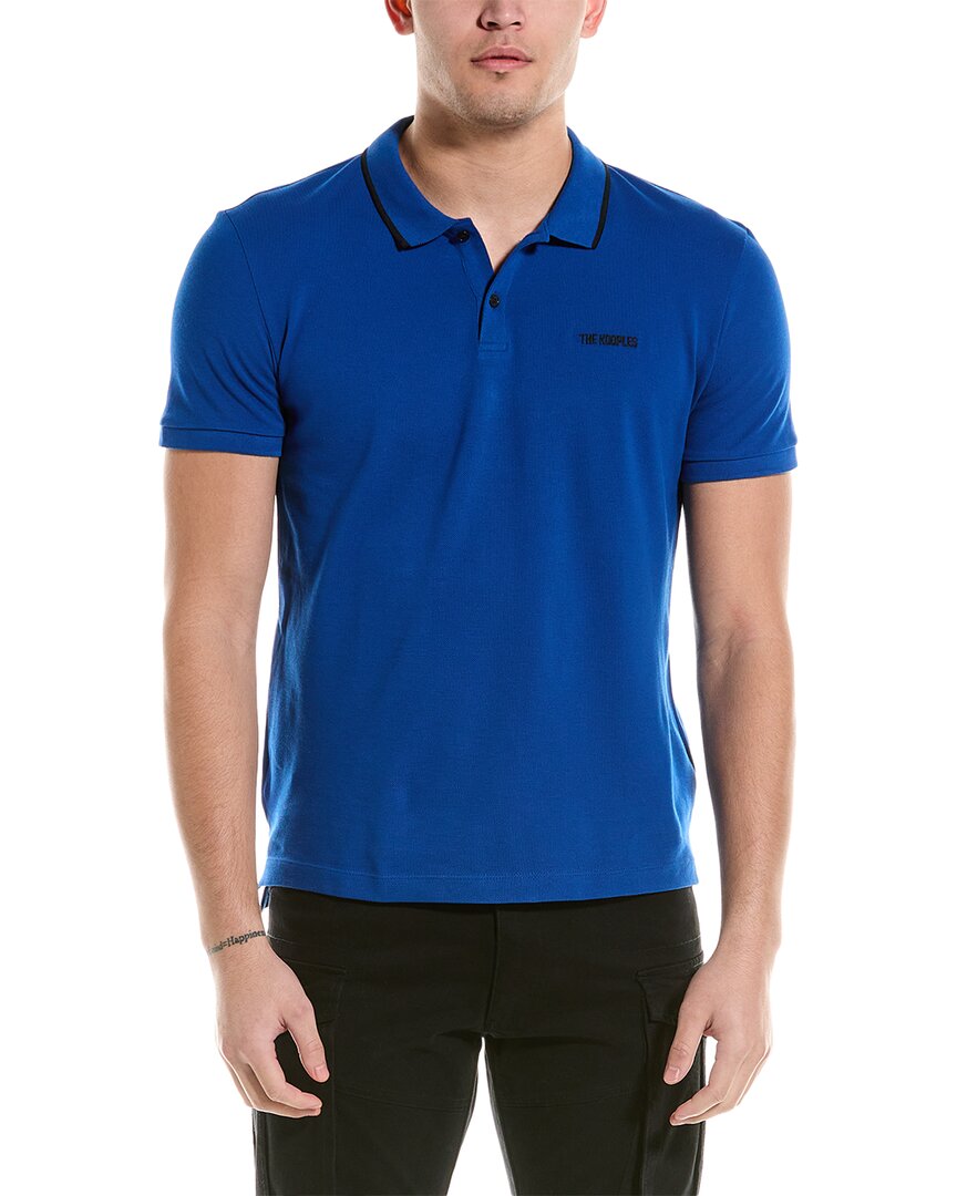 The Kooples Polo Shirt In Blue