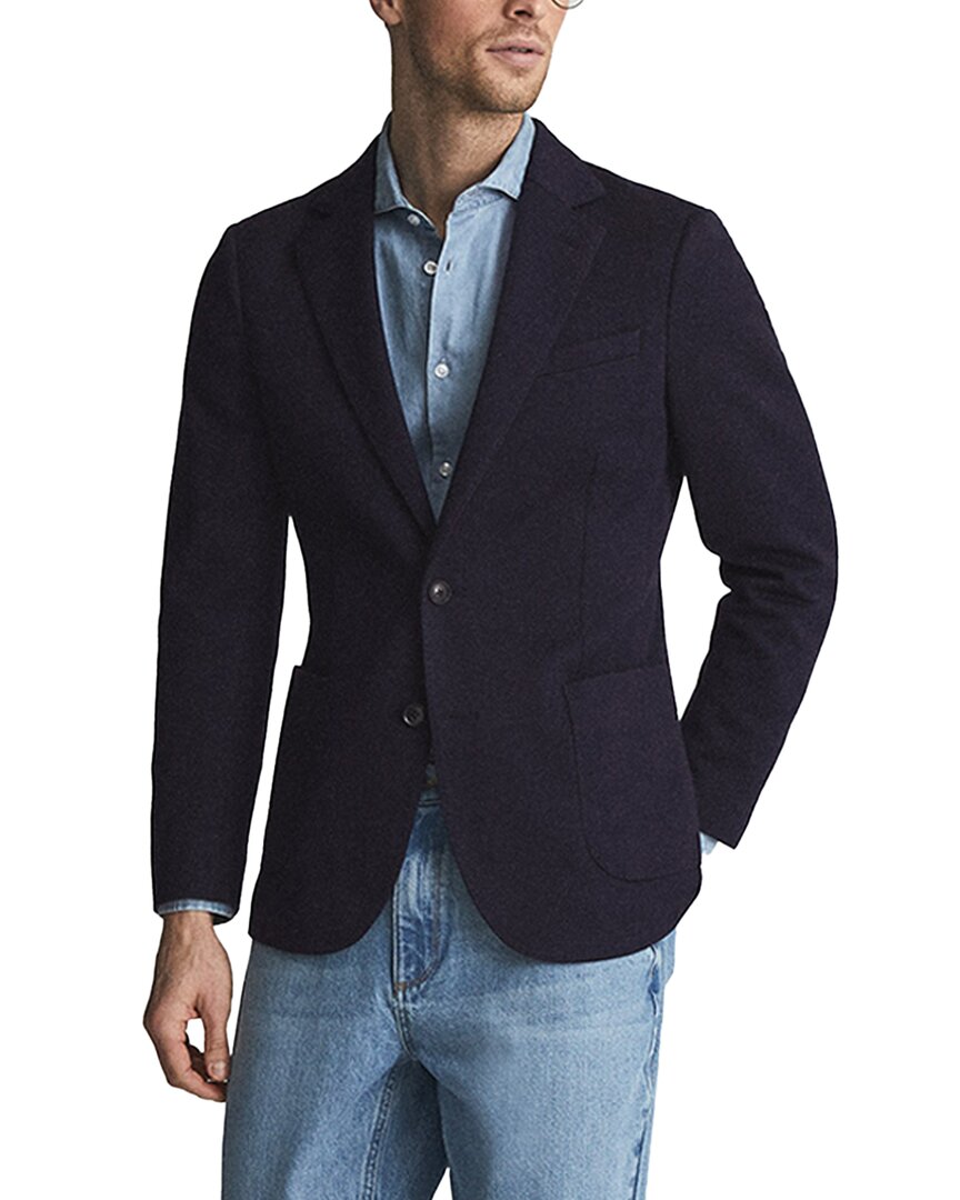 Reiss Supple Wool-blend Suit Jacket