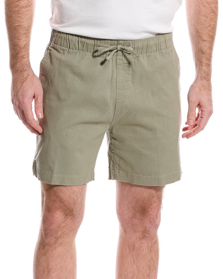 Onia Chino Pull-on Short In Green