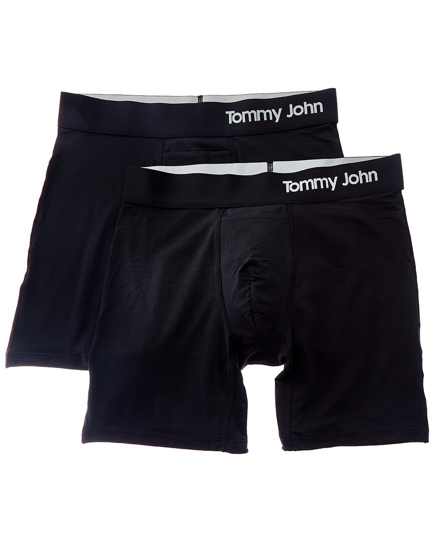 Shop Tommy John 2pk Cool Boxer Brief In Black