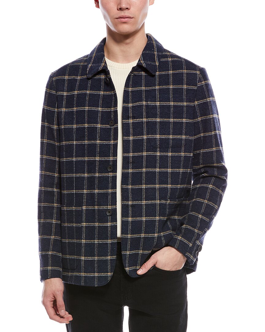 Paisley & Gray New City Wool-blend Jacket In Blue