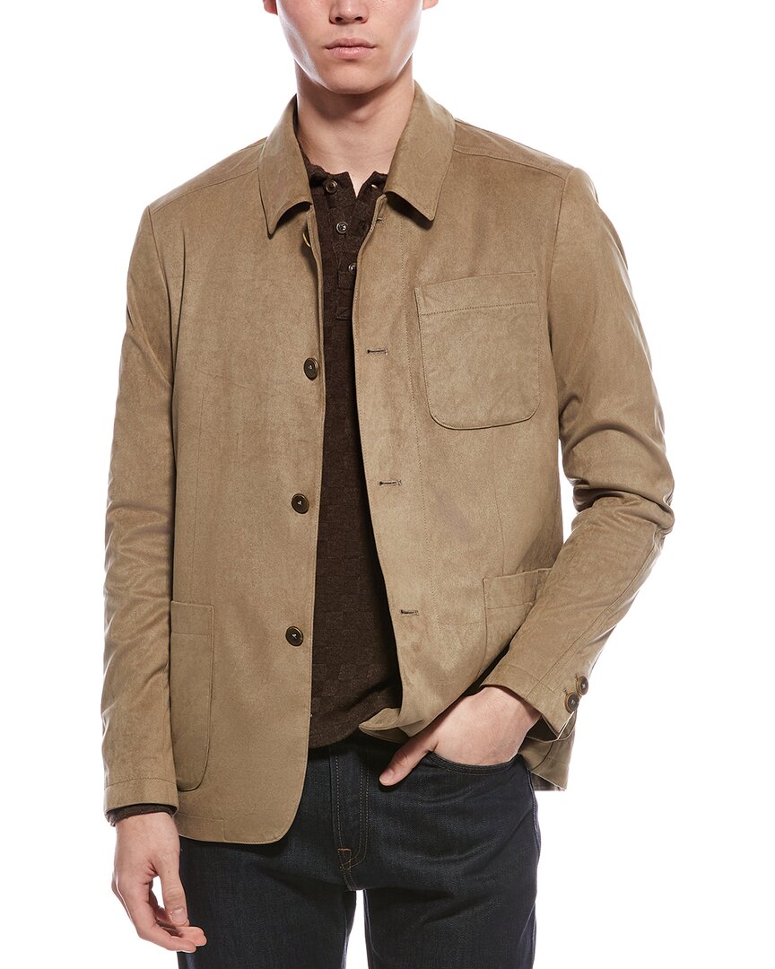 Paisley & Gray New City Button Jacket In Brown