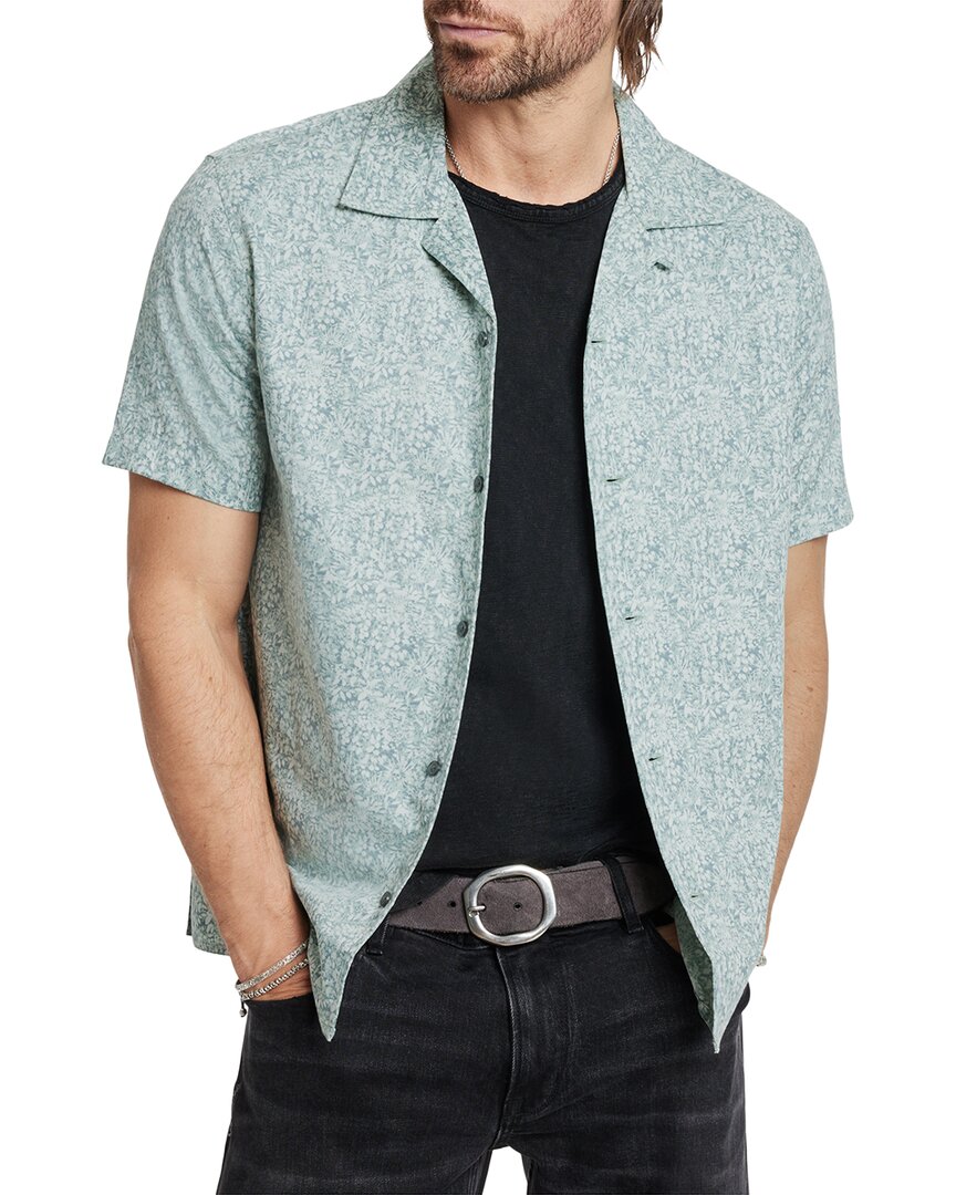John Varvatos Danny Jungle Print Shirt