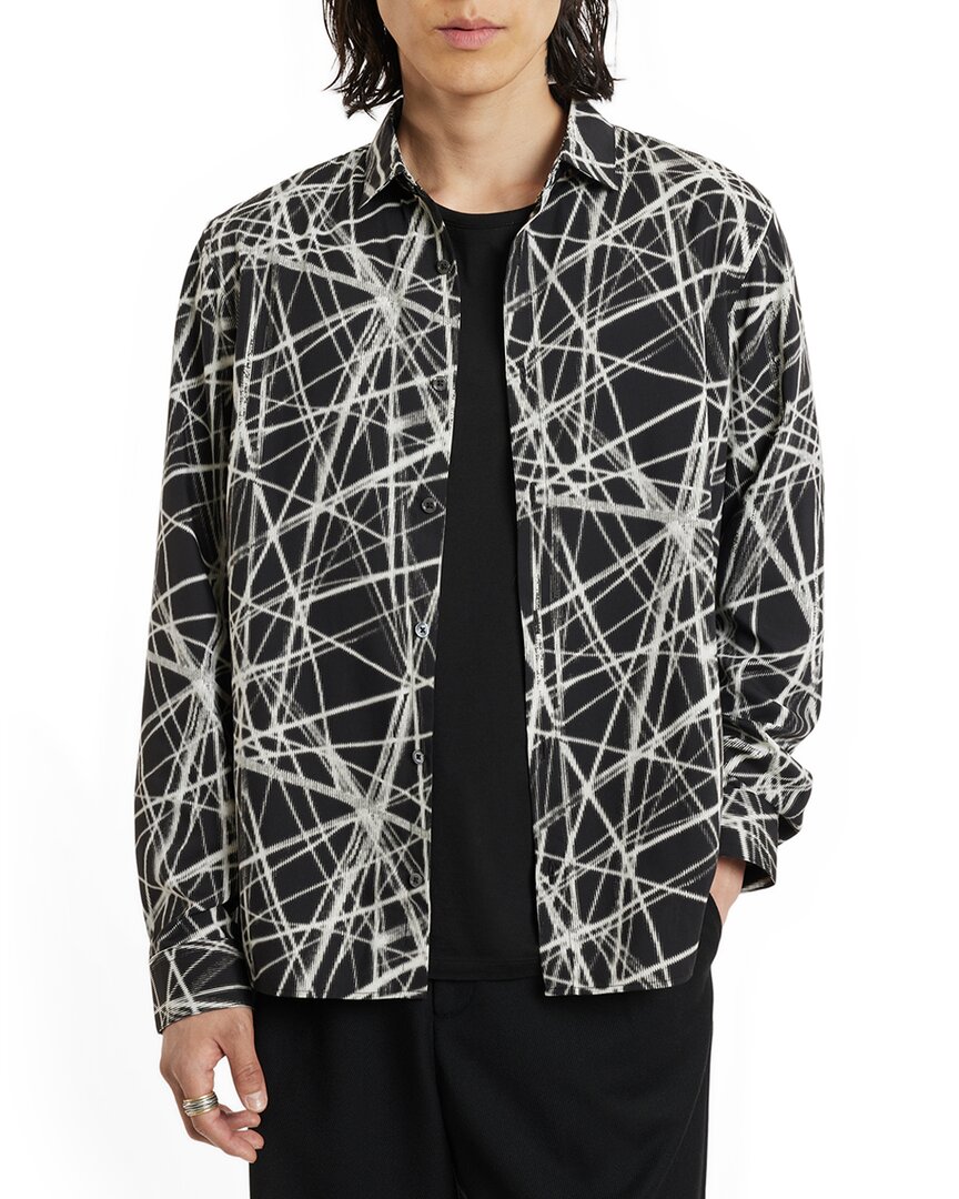 John Varvatos Straight Bottom Hem Shirt