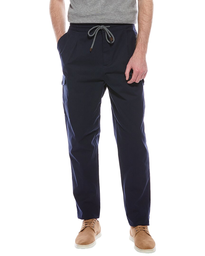 Brunello Cucinelli Pleated Drawstring Pant