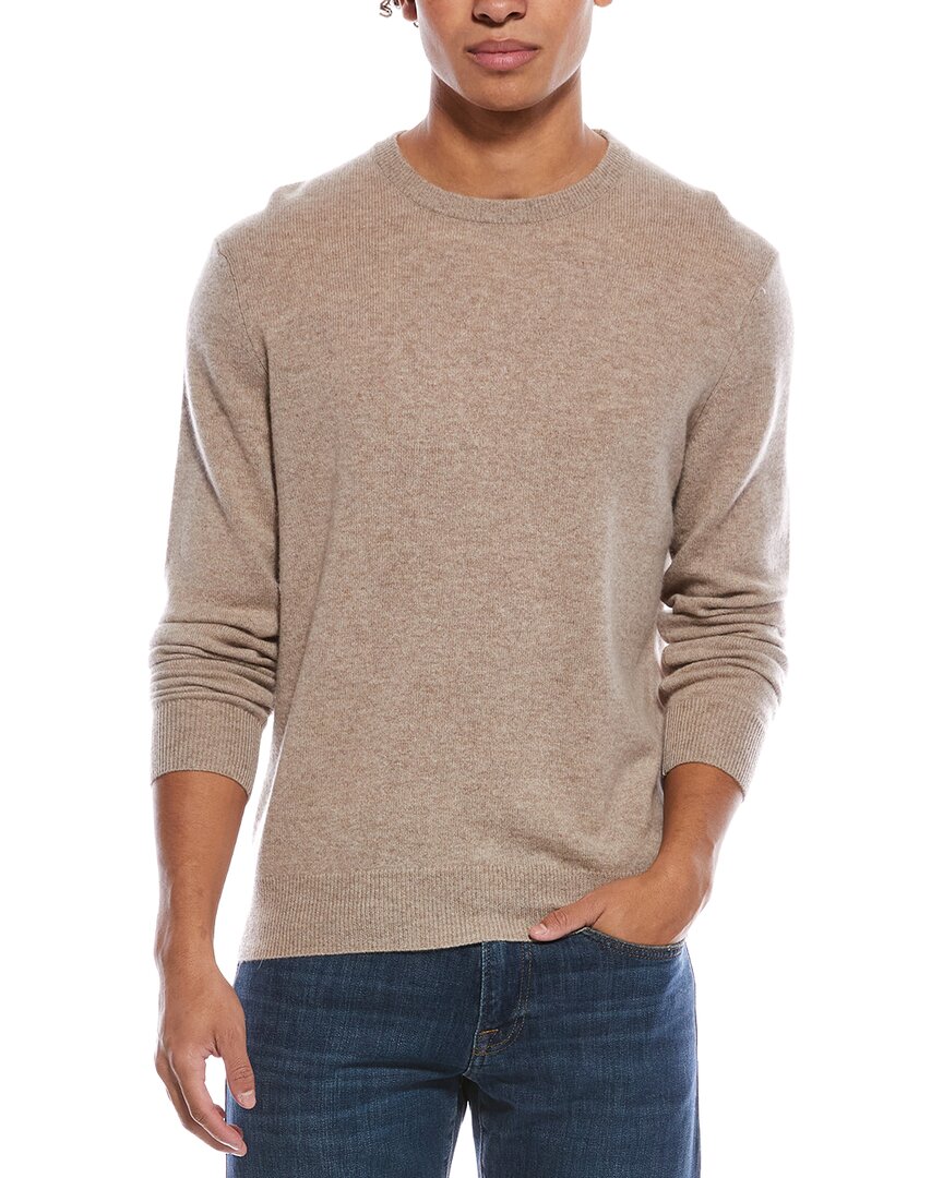 Phenix Cashmere Crewneck Sweater In Brown