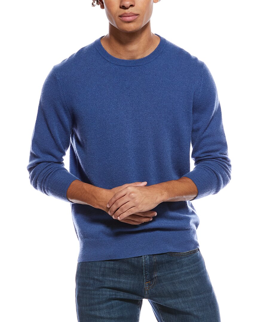 Phenix Cashmere Crewneck Sweater In Blue