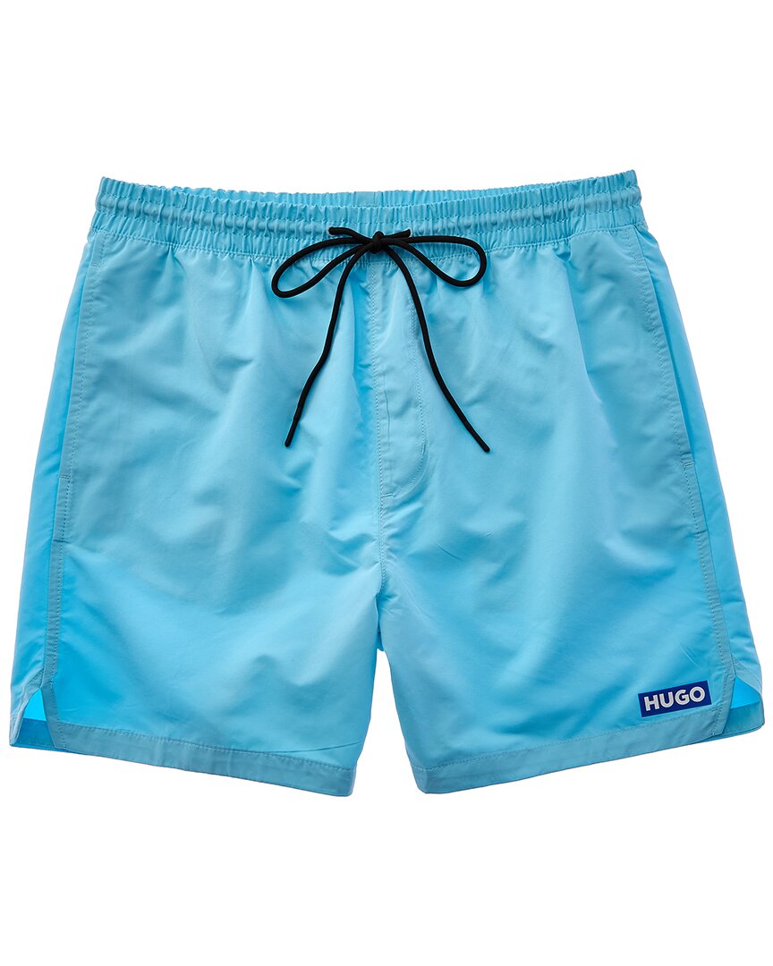 Hugo Boss Fully Lined Swim Shorts With Logo Print