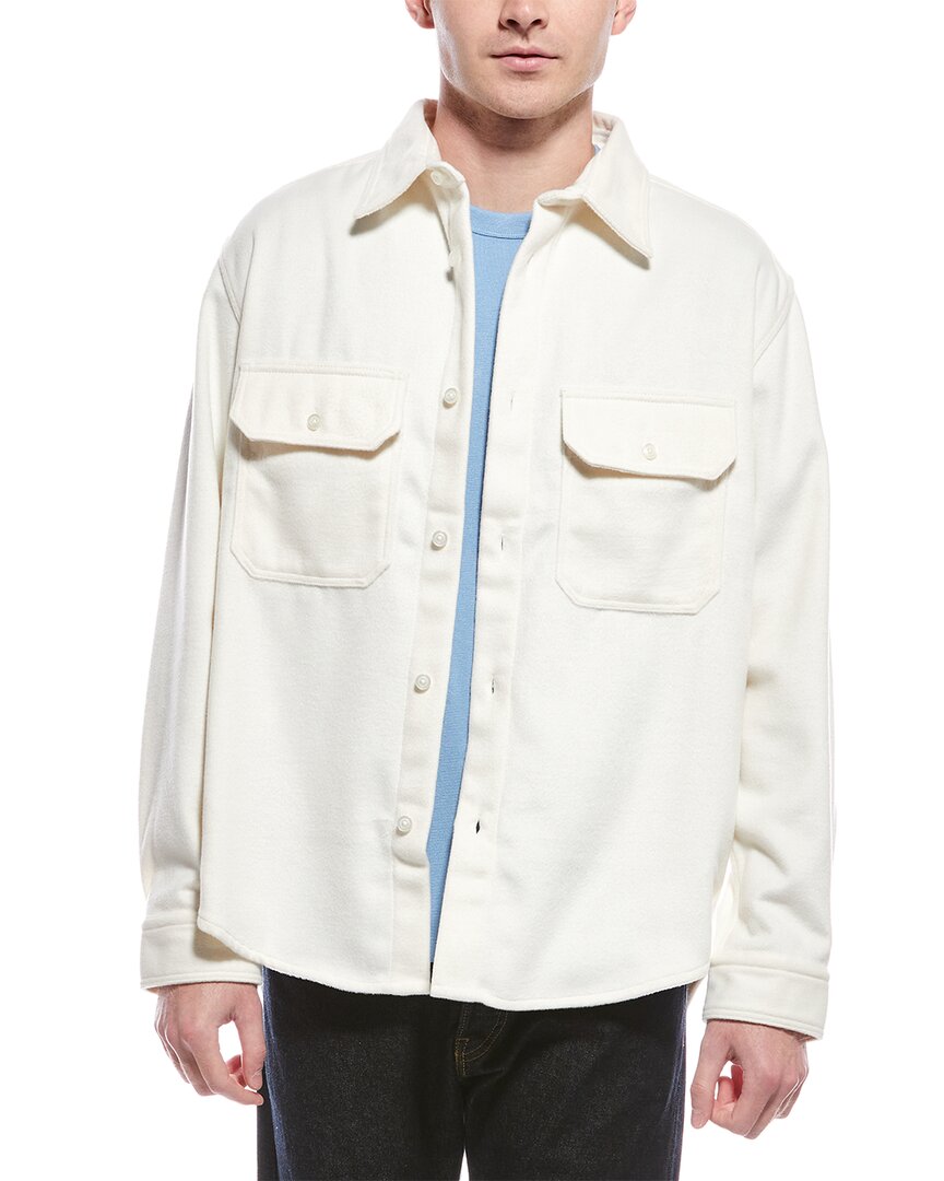 Hugo Boss Hugo  Ebolt Wool-blend Shirt Jacket