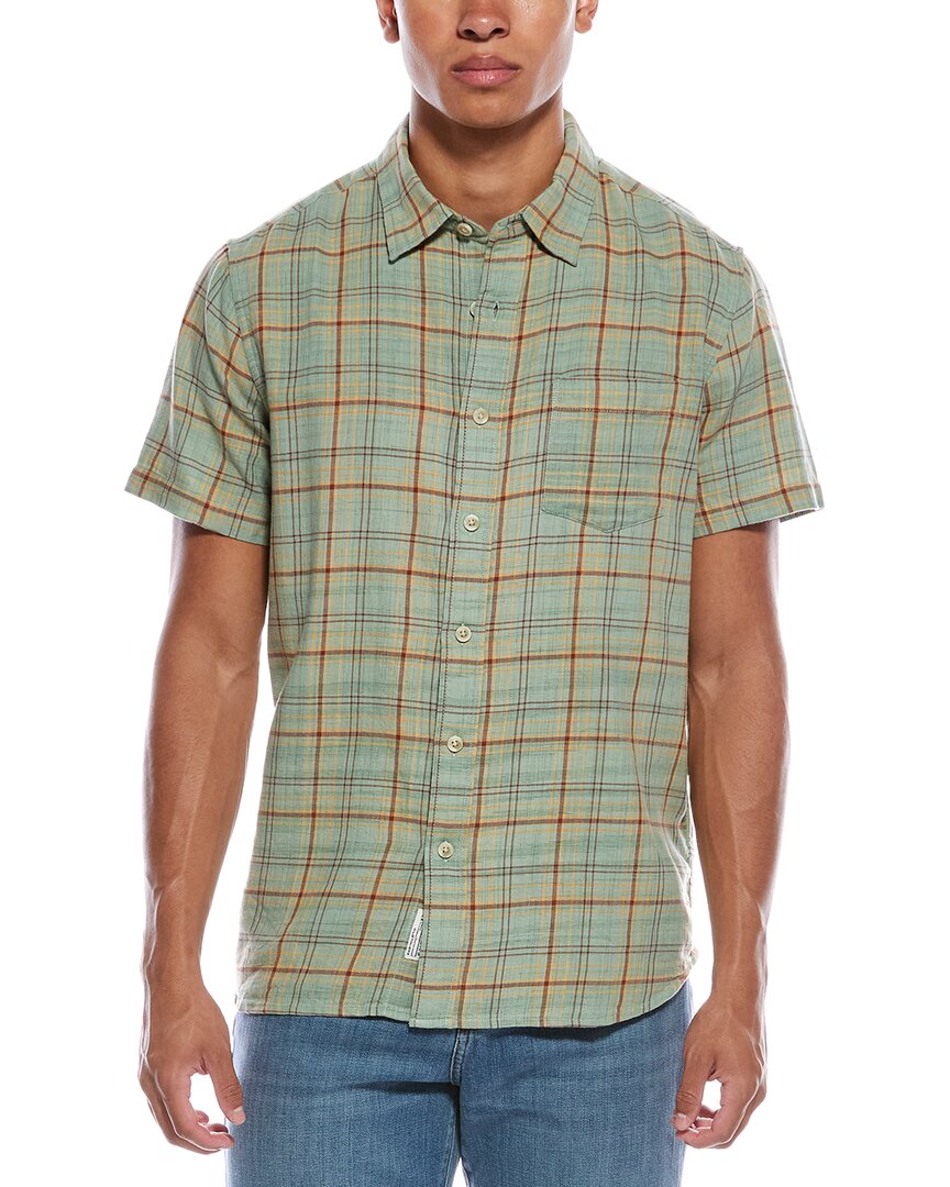 Grayers Lightweight Powerloom Shirt In Green