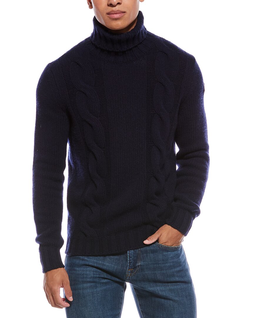Moncler Wool & Cashmere-Blend Turtleneck Sweater Men's | eBay