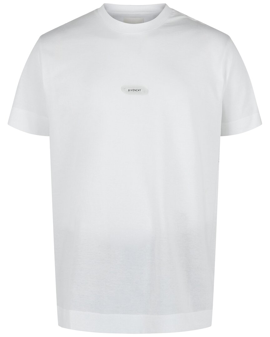 Givenchy Logo Crewneck Short-sleeve T-shirt In White