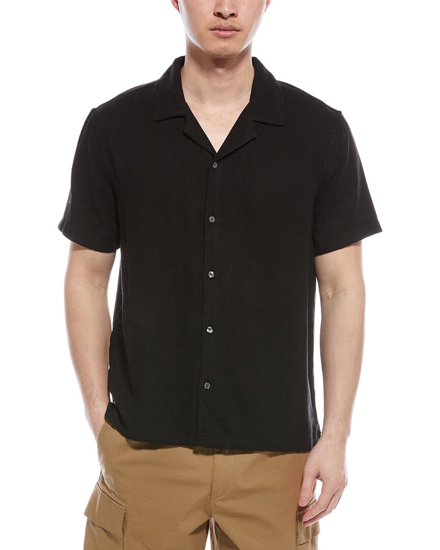 TRUTH TRUTH LINEN-BLEND SHIRT