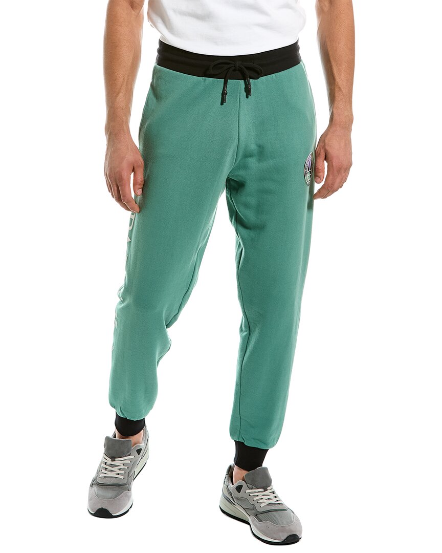 Elevenparis Graphic Jogger Pant In Green