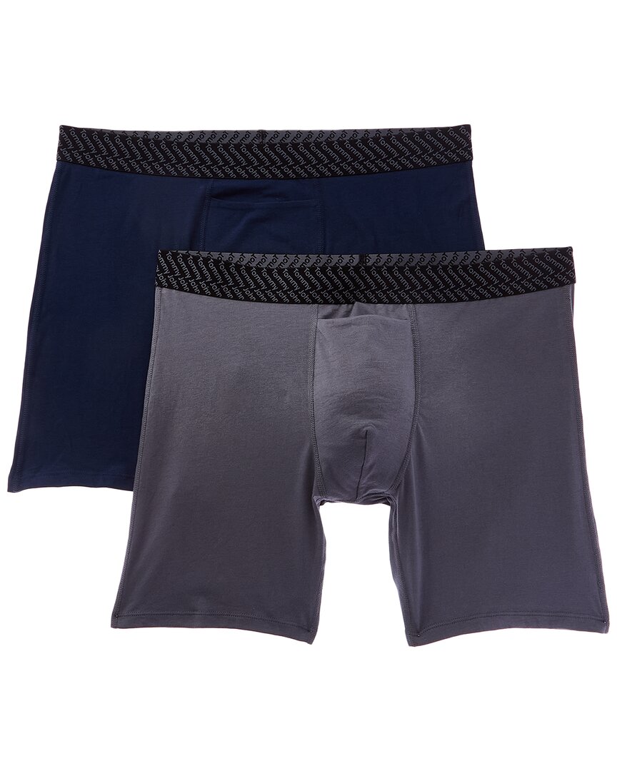 Tommy John 2pk Cotton Basics Boxer Brief In Multi