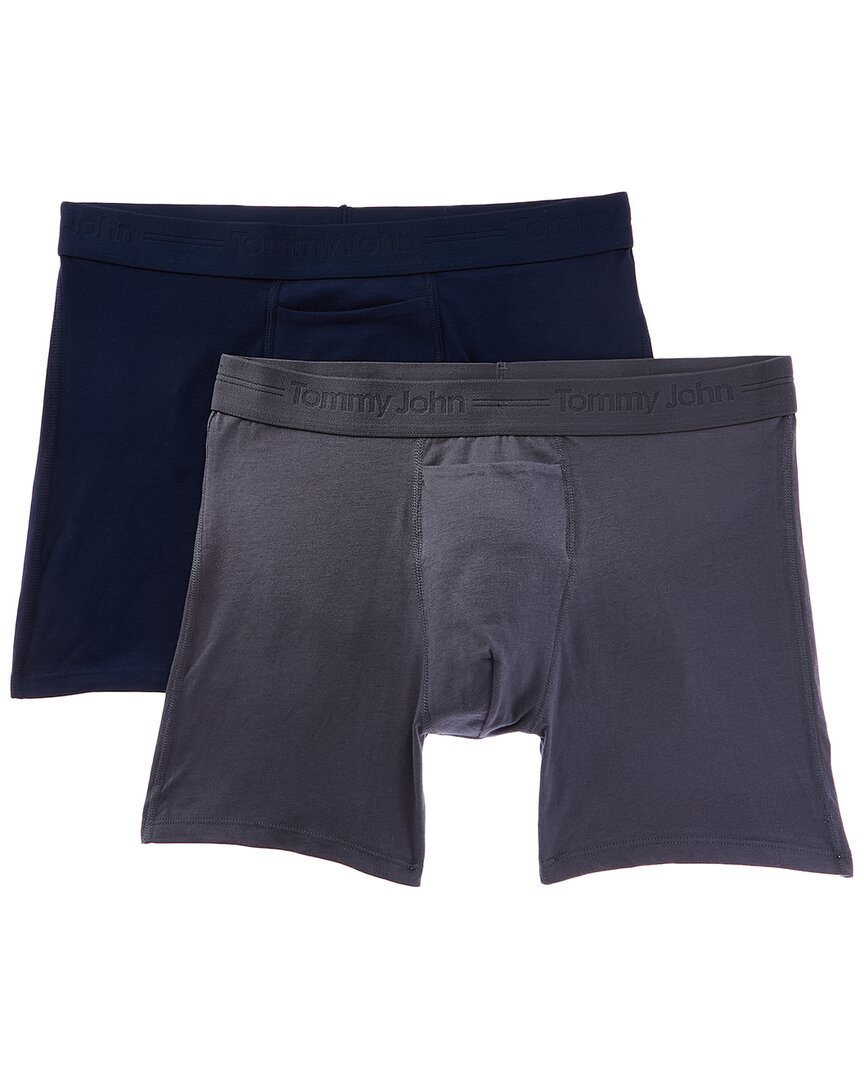 Tommy John 2pk Cotton Basics Boxer Brief In Multi