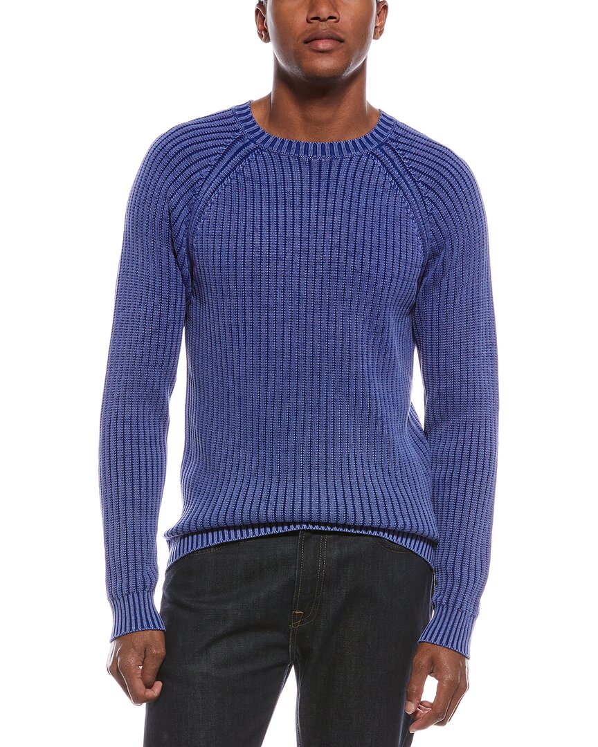 Tyler Boe Lightweight Crewneck Sweater In Blue