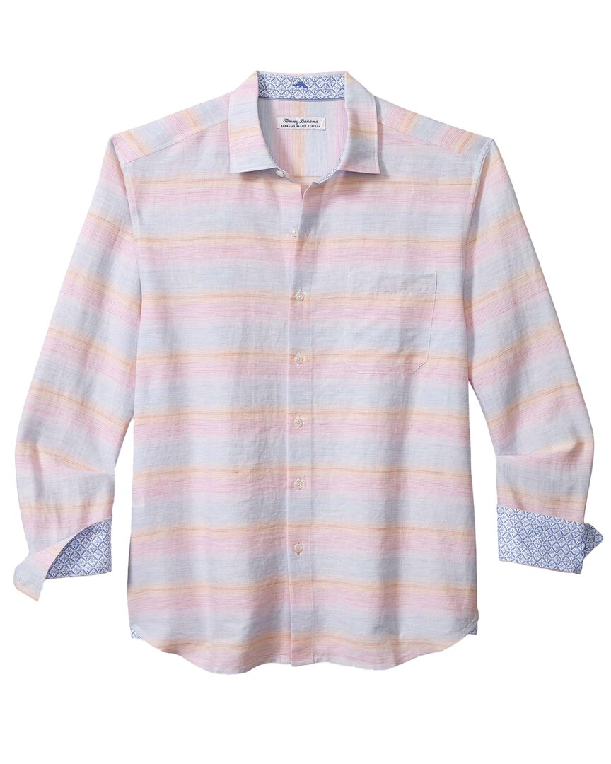 Tommy Bahama Barbados Breeze Sunrise Ombre Linen-blend Shirt