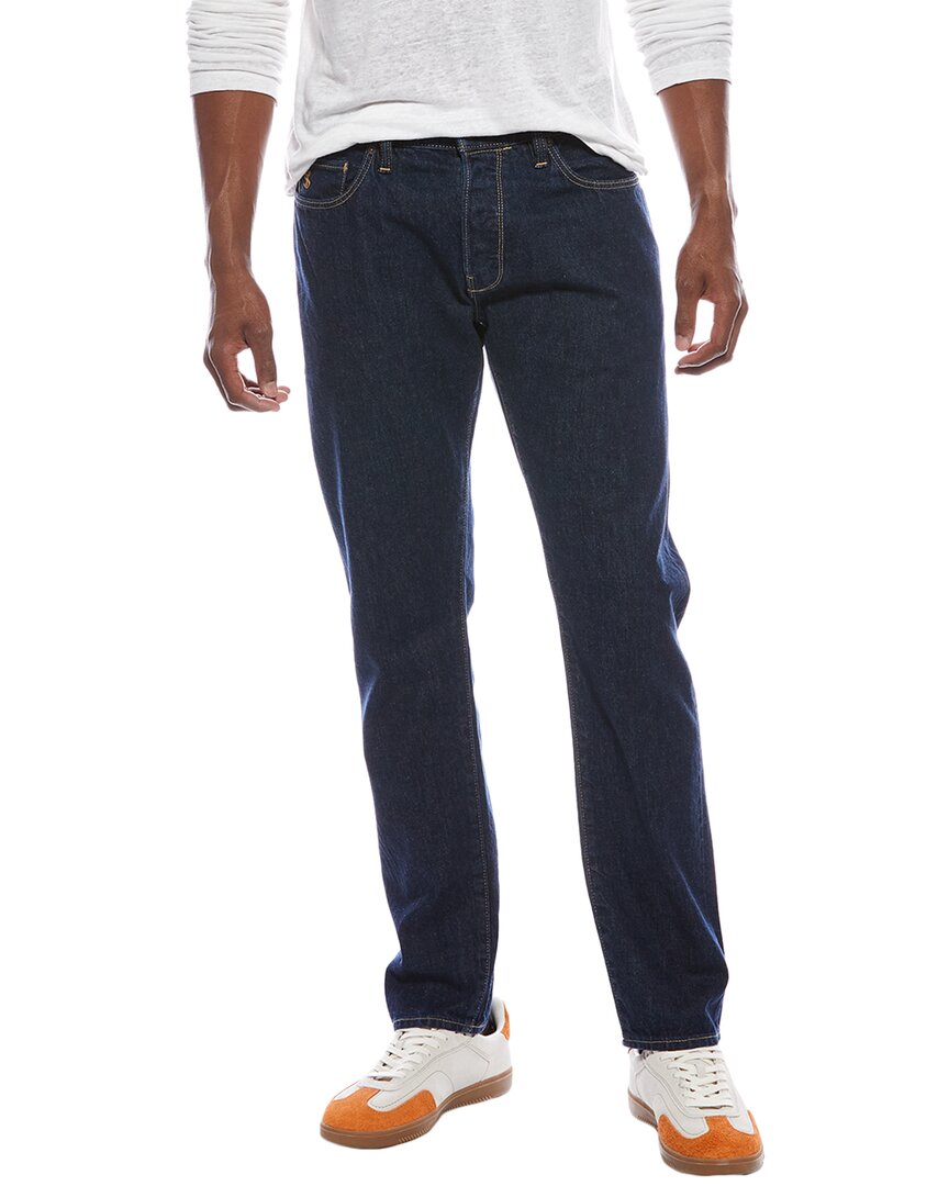 Todd Snyder Lightweight Indigo Wash Slim Fit Jean In Blue